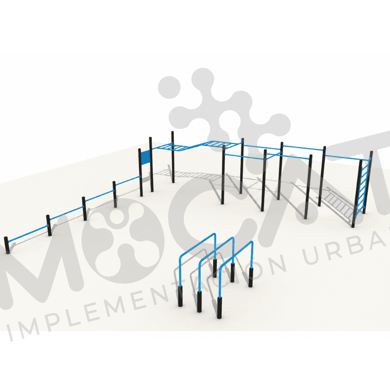 Calistenia Pro 388 Mocat para Plazas y Exterior